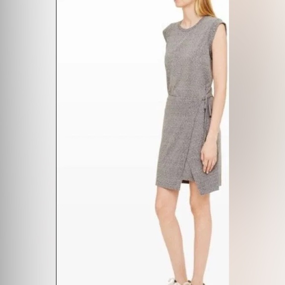 Womens club Monaco gray wrap dress size small‎